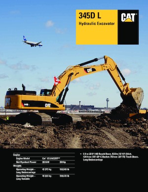 Bageri gusjeničari Caterpillar 345D