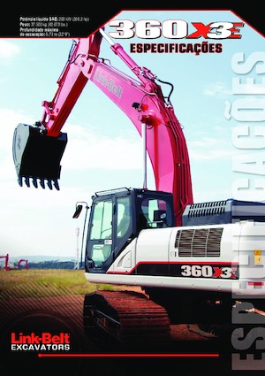 Bageri gusjeničari Link-Belt 360 X3E