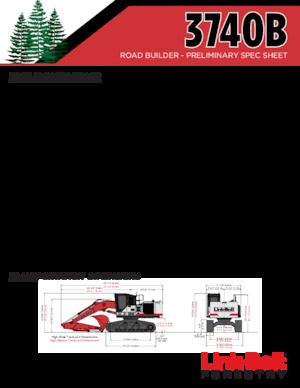 Bageri gusjeničari Link-Belt 3740B PH