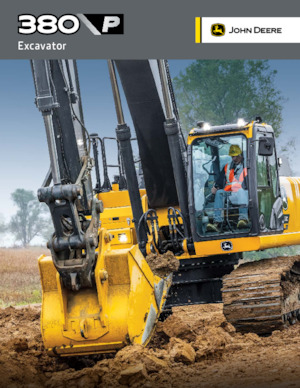 Bageri gusjeničari John Deere Construction 380 P