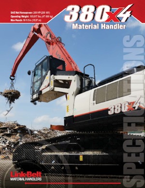 Bageri gusjeničari Link-Belt 380 X4 MH