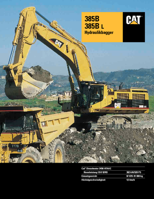 Bageri gusjeničari Caterpillar 385 B L