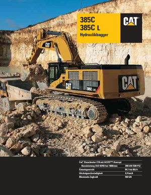 Bageri gusjeničari Caterpillar 385C L