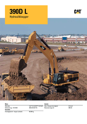 Bageri gusjeničari Caterpillar 390D L
