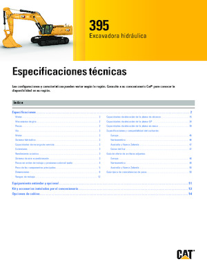 Bageri gusjeničari Caterpillar 395