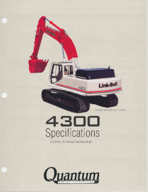 Bageri gusjeničari Link-Belt 4300