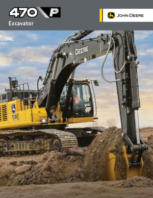 Bageri gusjeničari John Deere Construction 470 P