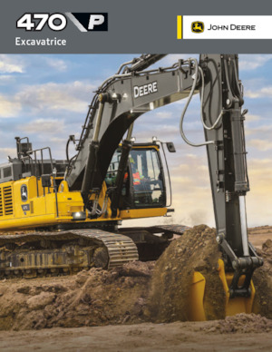 Bageri gusjeničari John Deere Construction 470 P