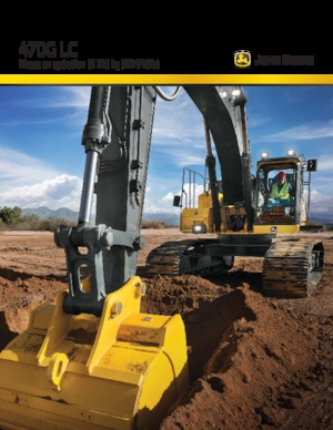 Bageri gusjeničari John Deere Construction 470G LC