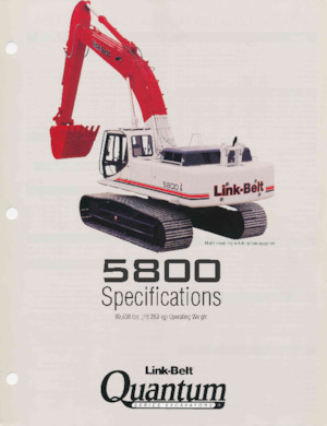 Bageri gusjeničari Link-Belt 5800