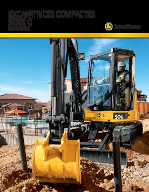 Bageri gusjeničari John Deere Construction 60G