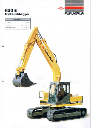 Bageri gusjeničari Furukawa 630 E-LC