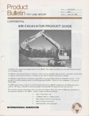 Bageri gusjeničari International Harvester 630