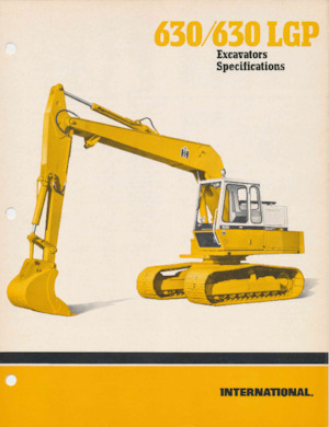 Bageri gusjeničari International Harvester 630