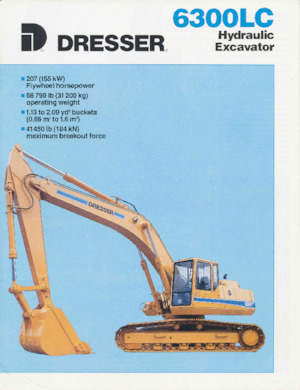 Bageri gusjeničari Dresser 6300LC