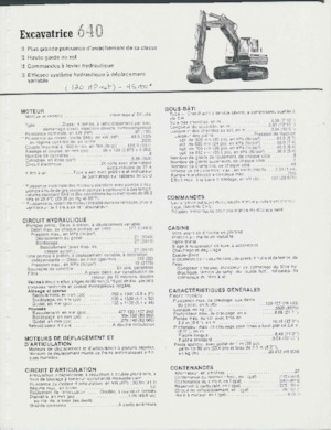 Bageri gusjeničari International Harvester 640