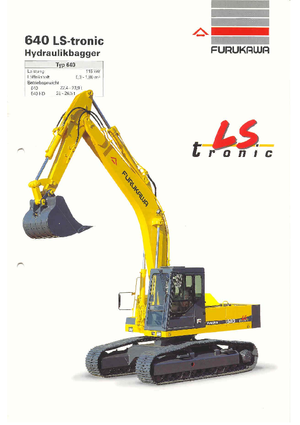 Bageri gusjeničari Furukawa 640 LS-tronic