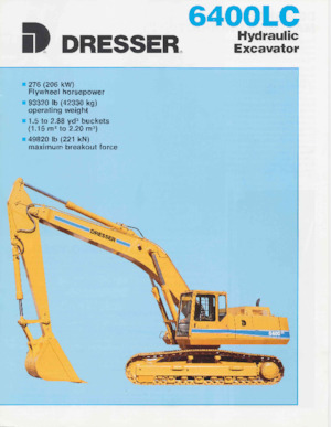 Bageri gusjeničari Dresser 6400LC