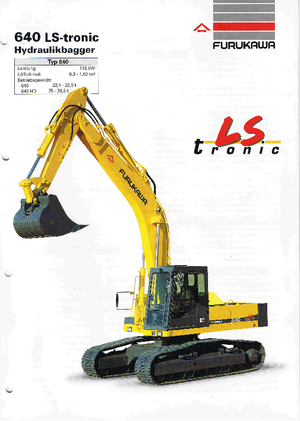 Bageri gusjeničari Furukawa 645 HD LS-tronic
