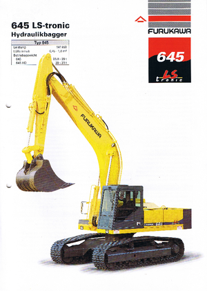 Bageri gusjeničari Furukawa 645 LS-tronic
