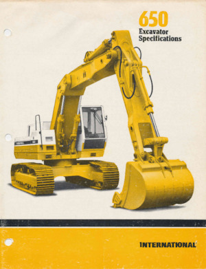 Bageri gusjeničari International Harvester 650