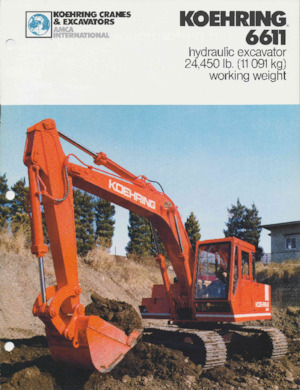 Bageri gusjeničari Koehring 6611