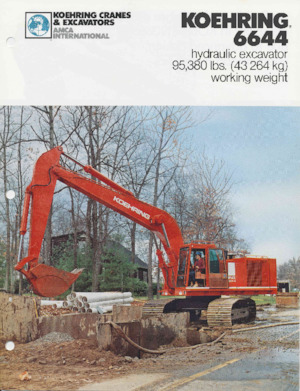 Bageri gusjeničari Koehring 6644