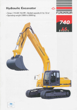 Bageri gusjeničari Furukawa 740 LS-tronic
