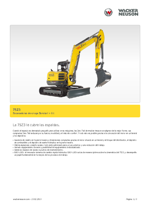 Bageri gusjeničari Wacker Neuson 75 Z 3