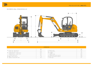 Bageri gusjeničari JCB 8065 RTS