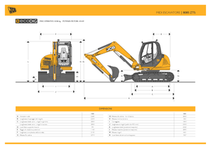 Bageri gusjeničari JCB 8085 ZTS
