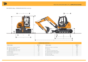 Bageri gusjeničari JCB 8085 ZTS
