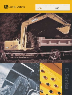 Bageri gusjeničari John Deere Construction 80C