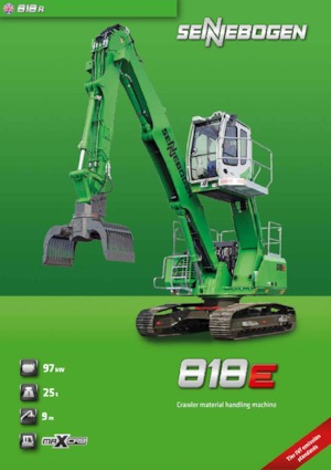 Rukovanje materijalom Sennebogen 818R E