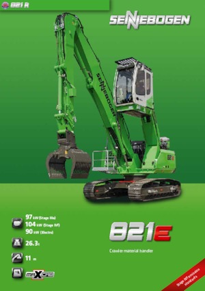 Rukovanje materijalom Sennebogen 821R E