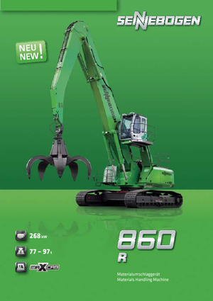 Bageri gusjeničari Sennebogen 860 R-HD