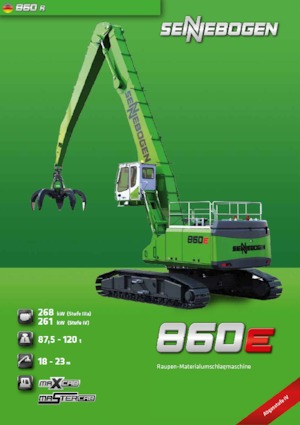 Rukovanje materijalom Sennebogen 860R E Hybrid