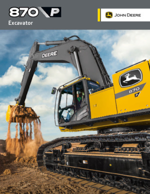 Bageri gusjeničari John Deere Construction 870 P