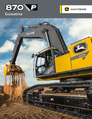 Bageri gusjeničari John Deere Construction 870 P