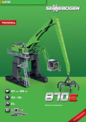Bageri gusjeničari Sennebogen 870 R-HD