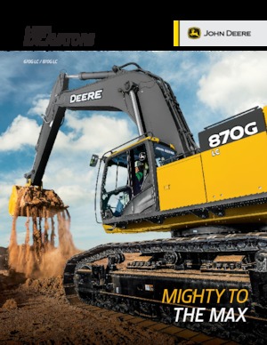 Grejderi John Deere Construction 670G LC