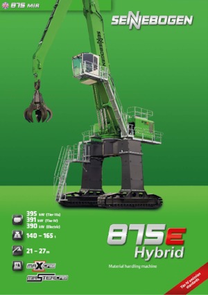 Rukovanje materijalom Sennebogen 875R E Hybrid