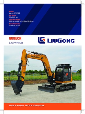 Bageri gusjeničari Liugong 909ECR