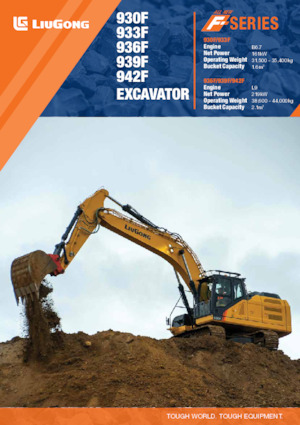 Bageri gusjeničari Liugong 930F