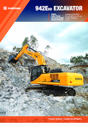 Bageri gusjeničari Liugong 942EHD