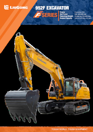 Bageri gusjeničari Liugong 952F