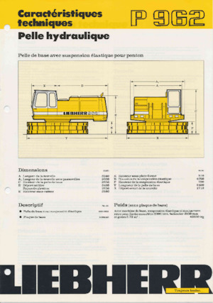 Bageri gusjeničari Liebherr P 962