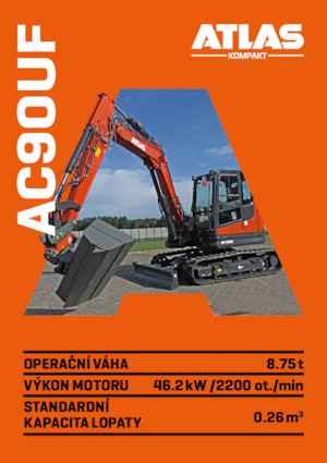 Bageri gusjeničari Atlas Kompakt AC 90UF