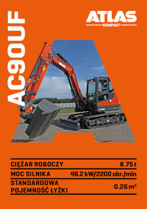 Bageri gusjeničari Atlas Kompakt AC 90UF