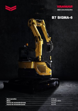 Bageri gusjeničari Yanmar B 7 -6 CR